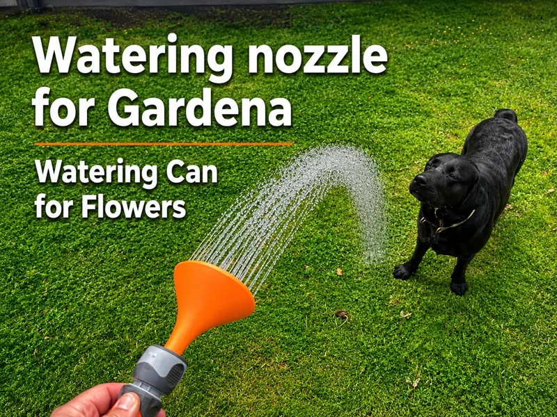Gardena compatible Watering nozzle for flowers