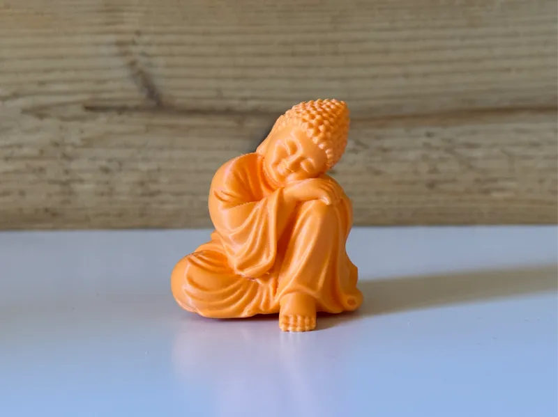 Seated sleeping buddha