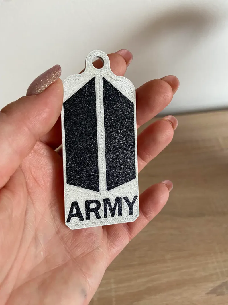 Army (BTS) keychane