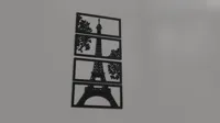 Art mural 2D Tour Eiffel — photo 7