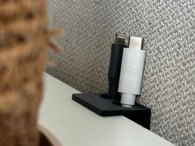 Cable Holder Ikea Lack