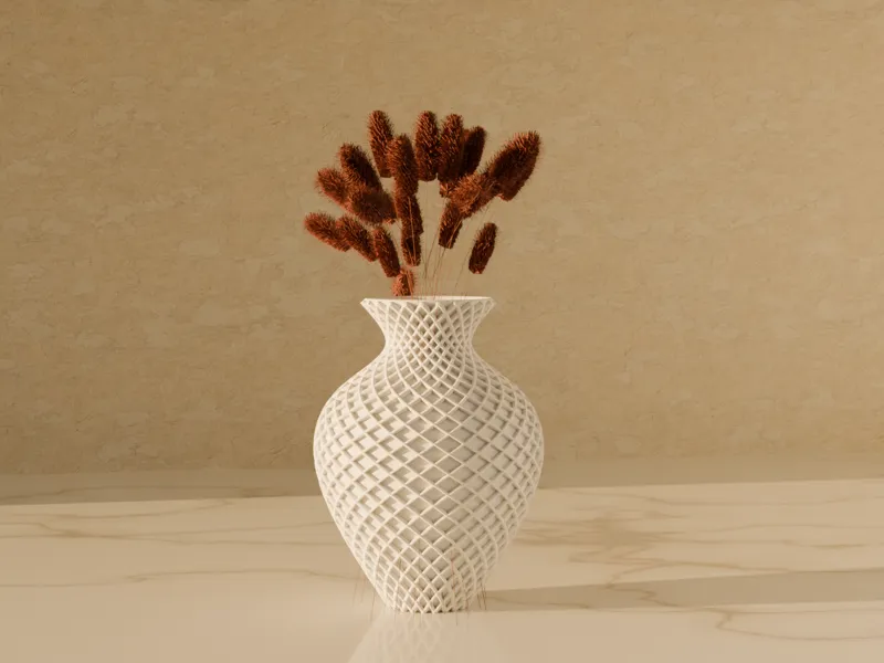 Large Decorative Flower Vase