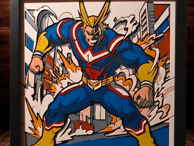 Allmight - My Hero Academia 
