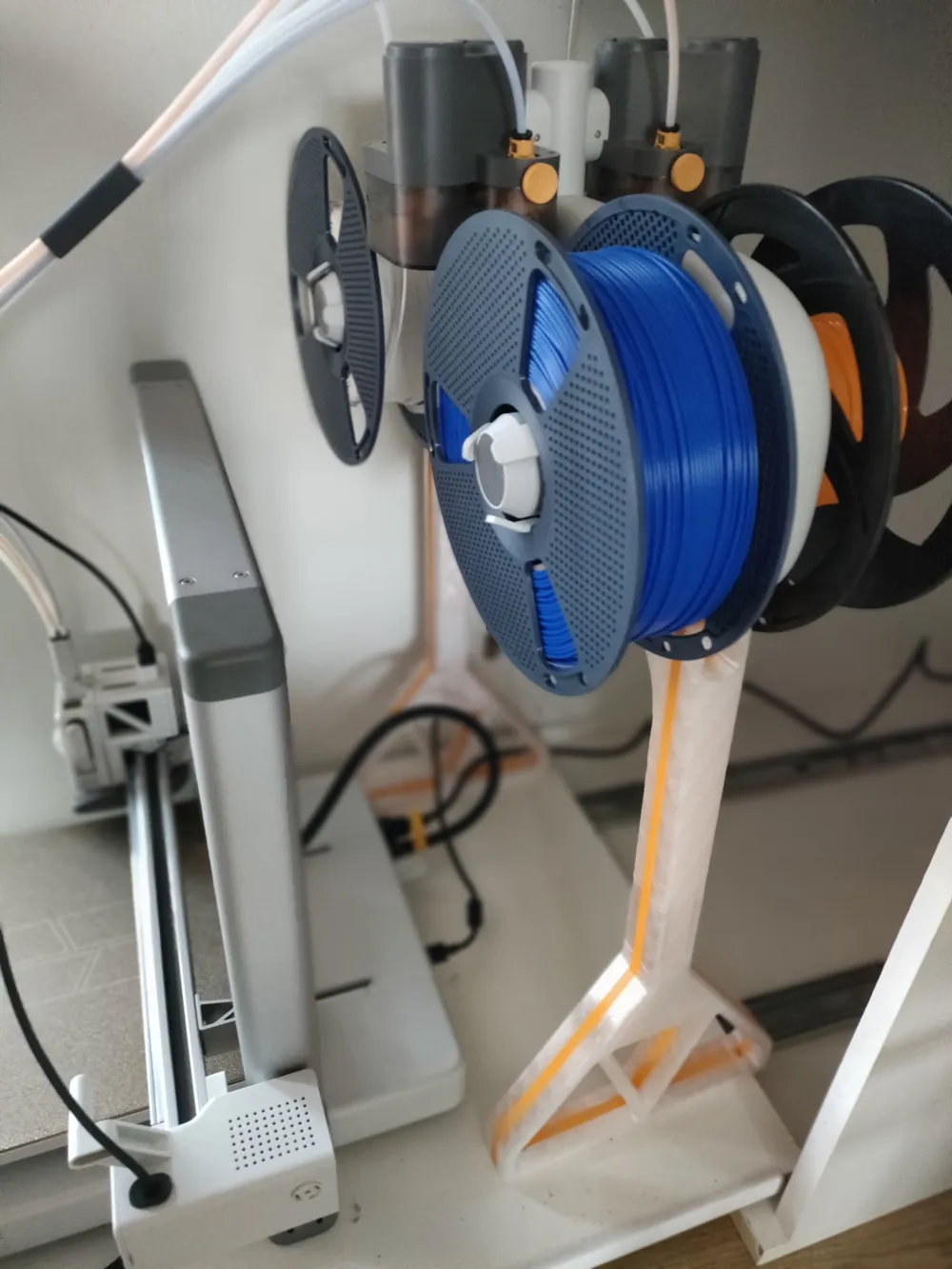 Bambu A1 AMS rear holder / stand - Free 3D Print Model - MakerWorld