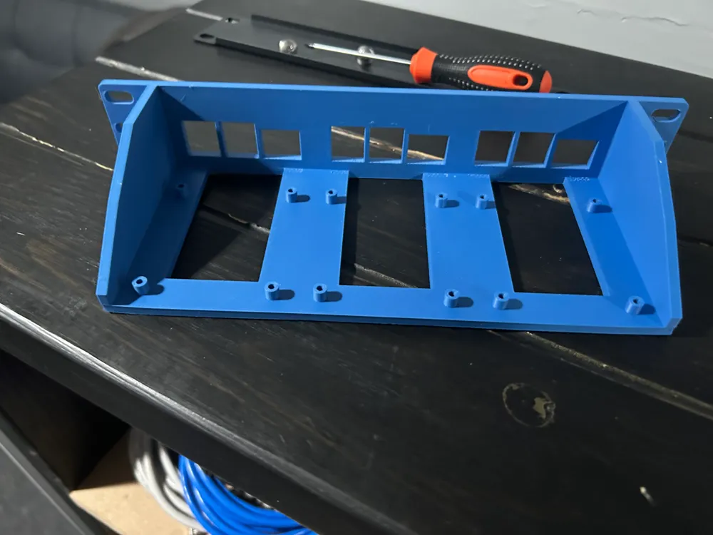 3 Slot 1U Raspberry Pi 5 10 Inch Rack - RackMount - Free 3D Print Model ...