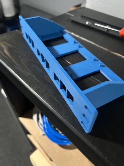Raspberry Pi Rack Mount 3d Print 3 Slot 1U Raspberry Pi 5 10 Inch Rack - RackMount by boblob-law ...
