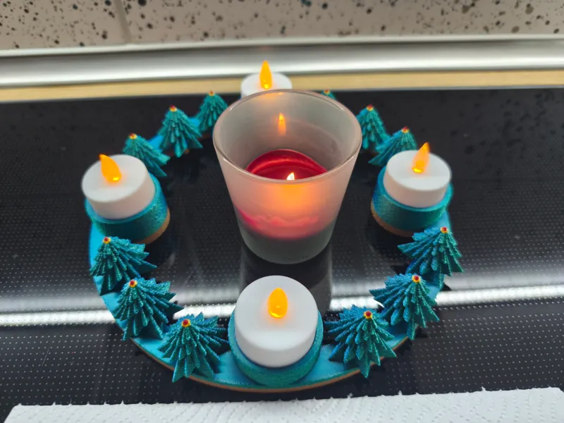 Simple Advent wreath