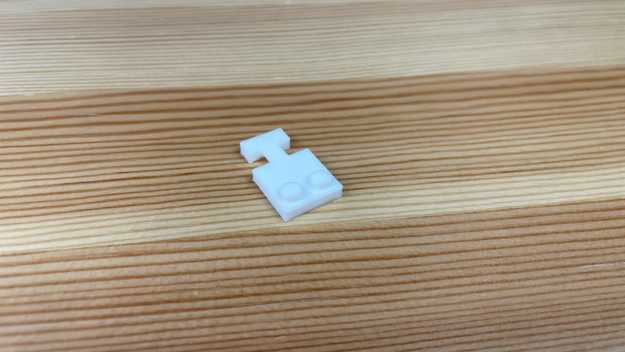Minifigure plate for IKEA Skadis view 2