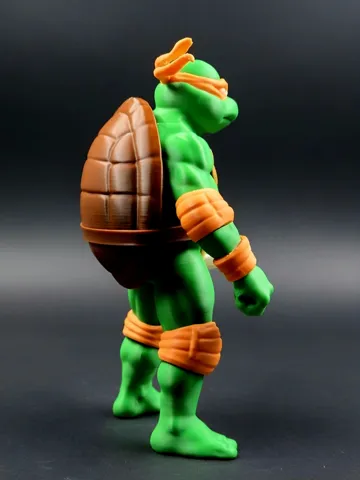 Accesorio para impresora 3D: Michelangelo TMNT - No AMS (Updated Version) — vista de referencia 4