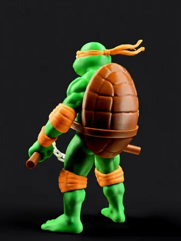 Accesorio para impresora 3D: Michelangelo TMNT - No AMS (Updated Version) — vista de referencia 3