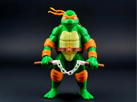 Accesorio para impresora 3D: Michelangelo TMNT - No AMS (Updated Version) — referencia de MakerWorld