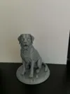 Realistic Labrador Retriever Statue normal size