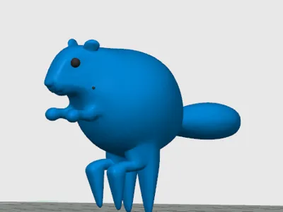 Beaver for Planter