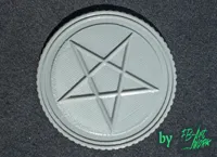 Pièce/badge pentagramme — photo 1