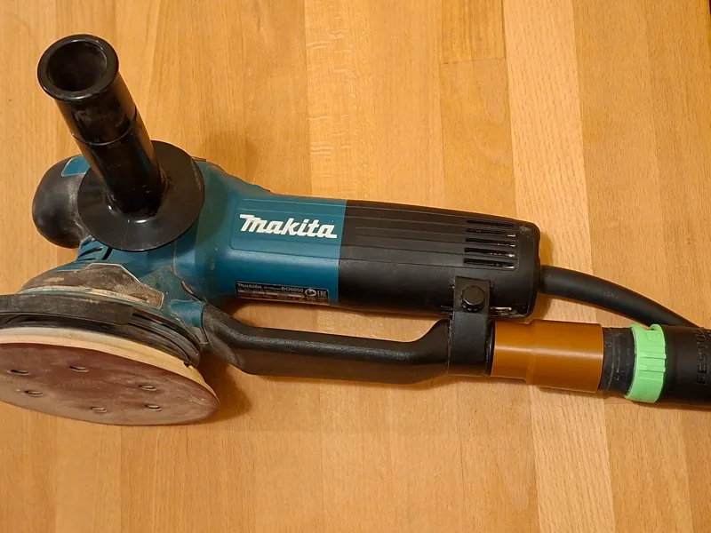 Adapter for Makita R.O. Sander to Festool CT 15 E 