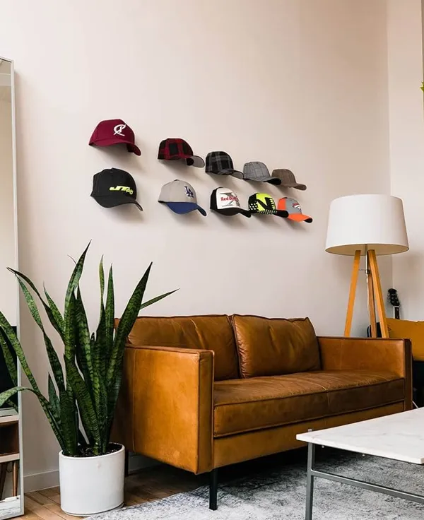 Support mural pour casquettes