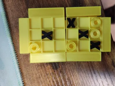 Tic tac toe pcs for my mini modular game board