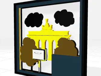 Classroom Sign Design - Brandenburg Gate