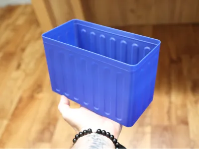 Trash bin - box 2x (in vase mode)