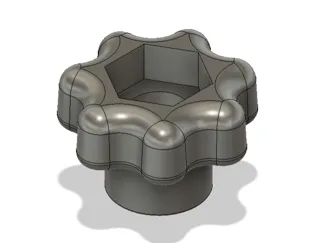 Imperial Size Bolt Knob