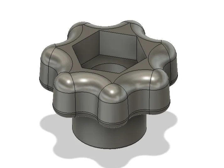 Imperial Size Bolt Knob