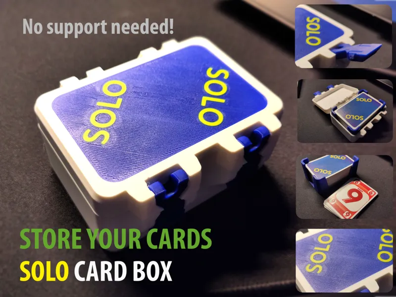 Solo Card Box - SnapLock