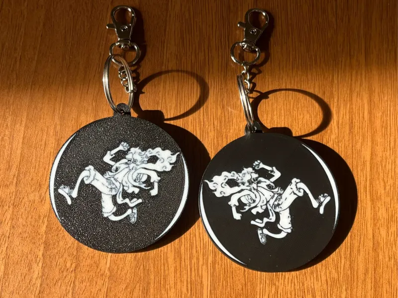 Luffy Gear 5 – The Laughing God Keychain