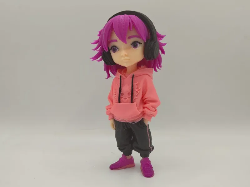 Chica anime urbana