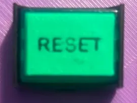 Reset 16mm Rectangle key cap legend (editable)