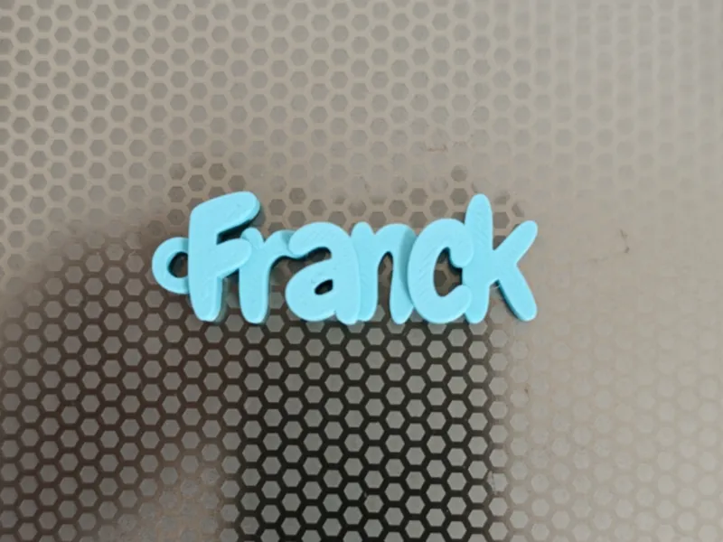 Porte-clés Prénom Franck