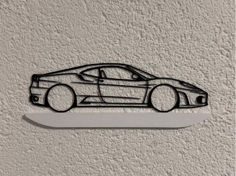 Ferrari F430 wallart car