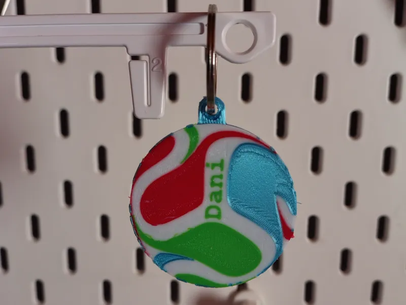 LLAVERO PELOTA MUNDIAL FUTBOL 2026 CUSTOMIZABLE