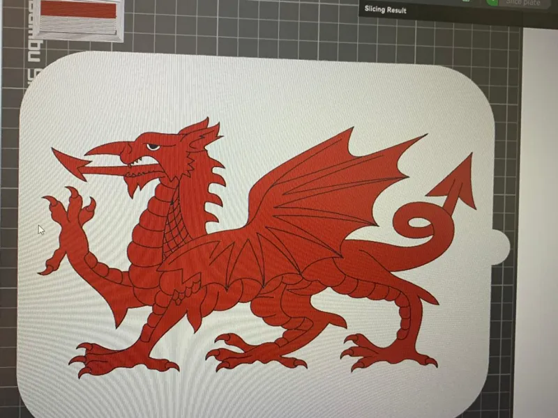 Welsh Dragon Sign Plaque