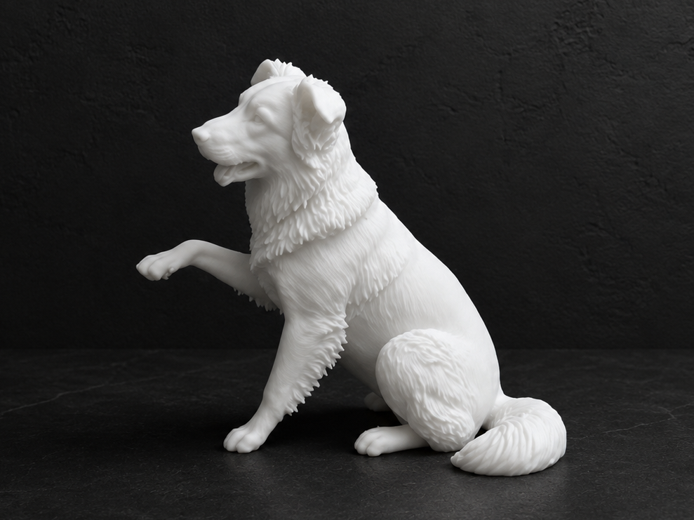 Command: Give me a paw - Border Collie 