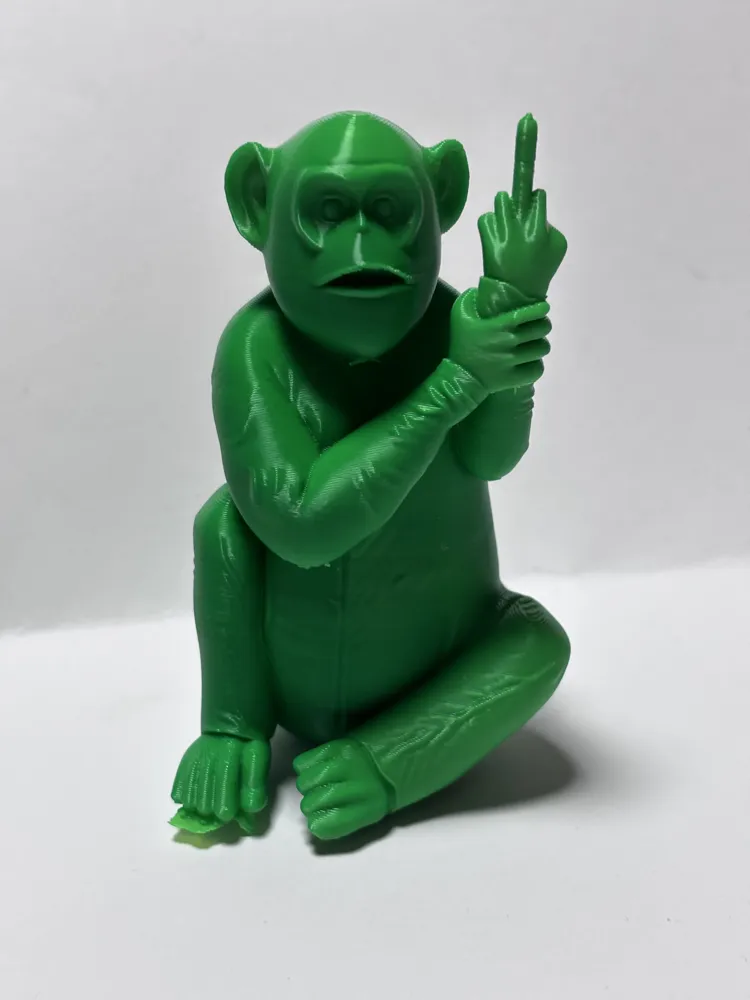 Rude monkey - Free 3D Print Model - MakerWorld