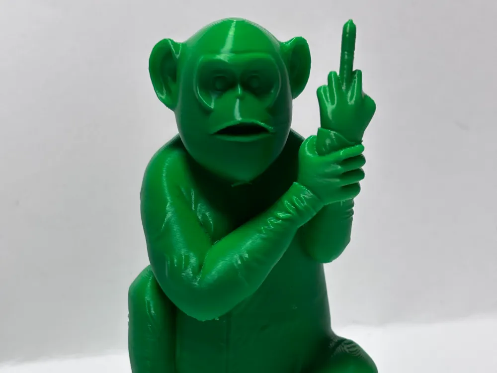 Rude monkey - Free 3D Print Model - MakerWorld