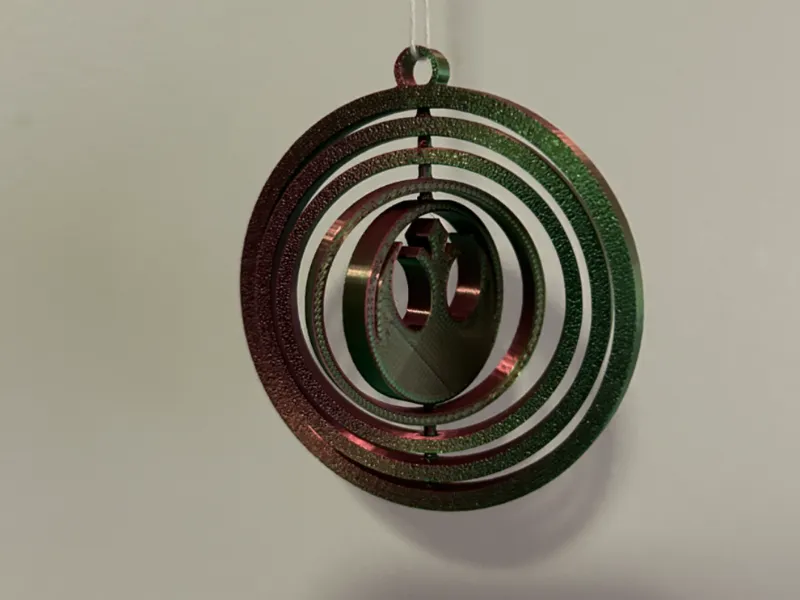 Spinning Star Wars Christmas Tree Ornament