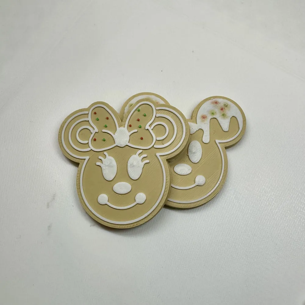 Disney Christmas Magnets - Free 3D Print Model - MakerWorld