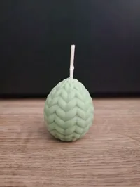 A: Coarse Knitted Egg