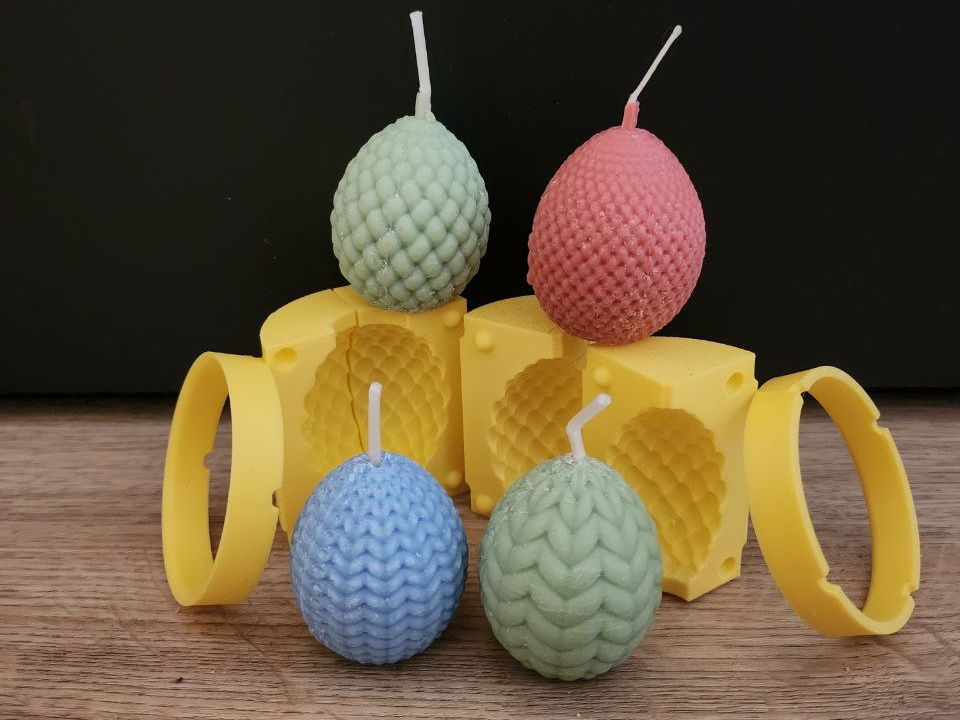 Easter Egg Candle Mold – DIY Easter Gift Idea