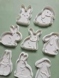 Emporte-pièce lapin de Pâques — photo 3