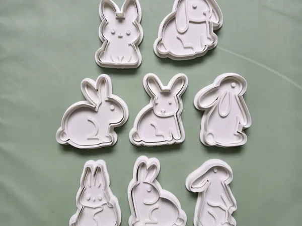 Emporte-pièce lapin de Pâques