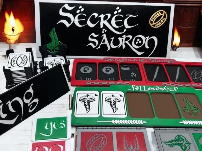 Secret Sauron-A Variation of Secret Hitler