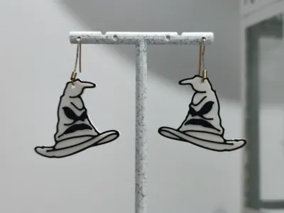 Sorting Hat Whispers Earrings