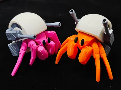 Hermit Crab Gunner (model kit)