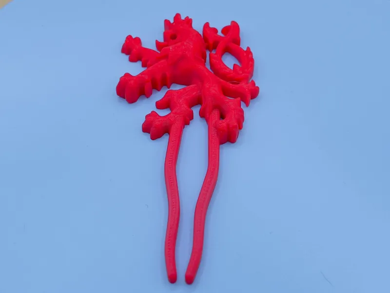 Czech Lion Hairpin (3 leg lengths)