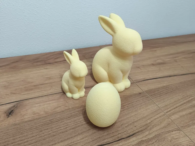 Bunny and egg