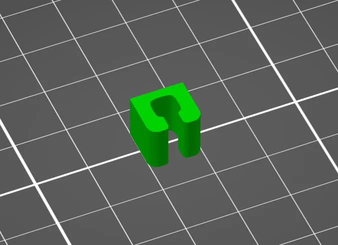 Cable holder view 3