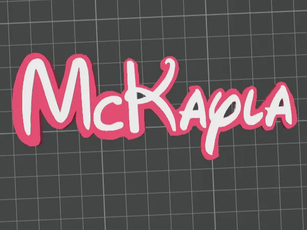 McKayla Disney Name Sign