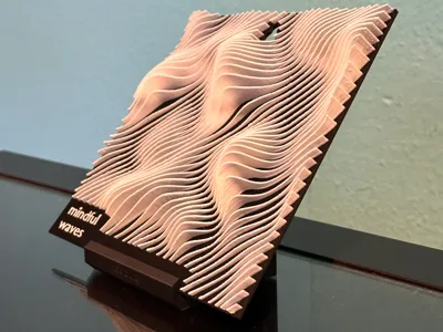 Mindful Waves Wallart